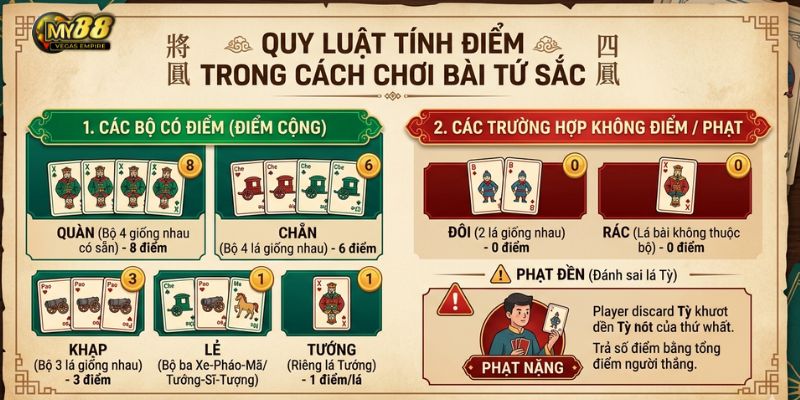 how to play four-color cards